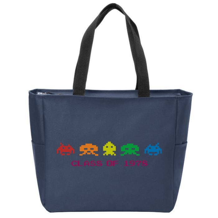 SPACE INVADERS Class Of 1978 Zip Tote Bag