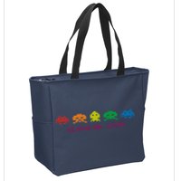 SPACE INVADERS Class Of 1978 Zip Tote Bag