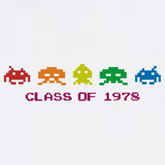 SPACE INVADERS Class Of 1978 Garment-Dyed Sweatshirt