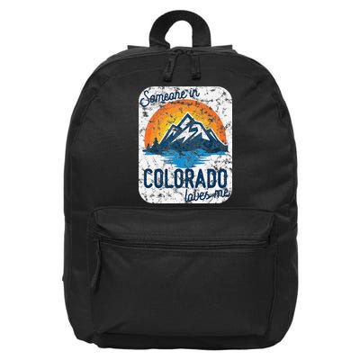 Someone In Colorado Loves Me 16 in Basic Backpack