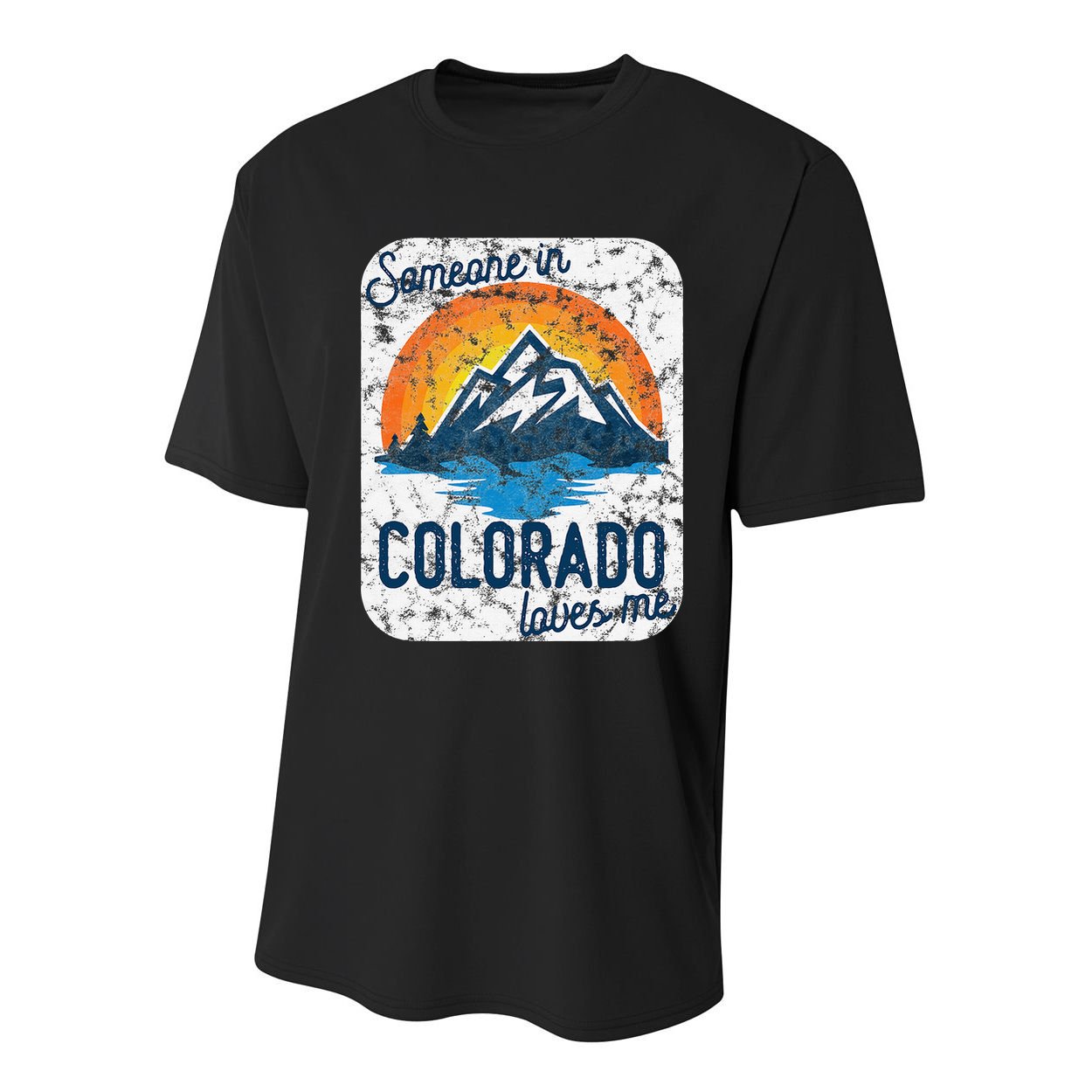 Someone In Colorado Loves Me Youth Performance Sprint T-Shirt