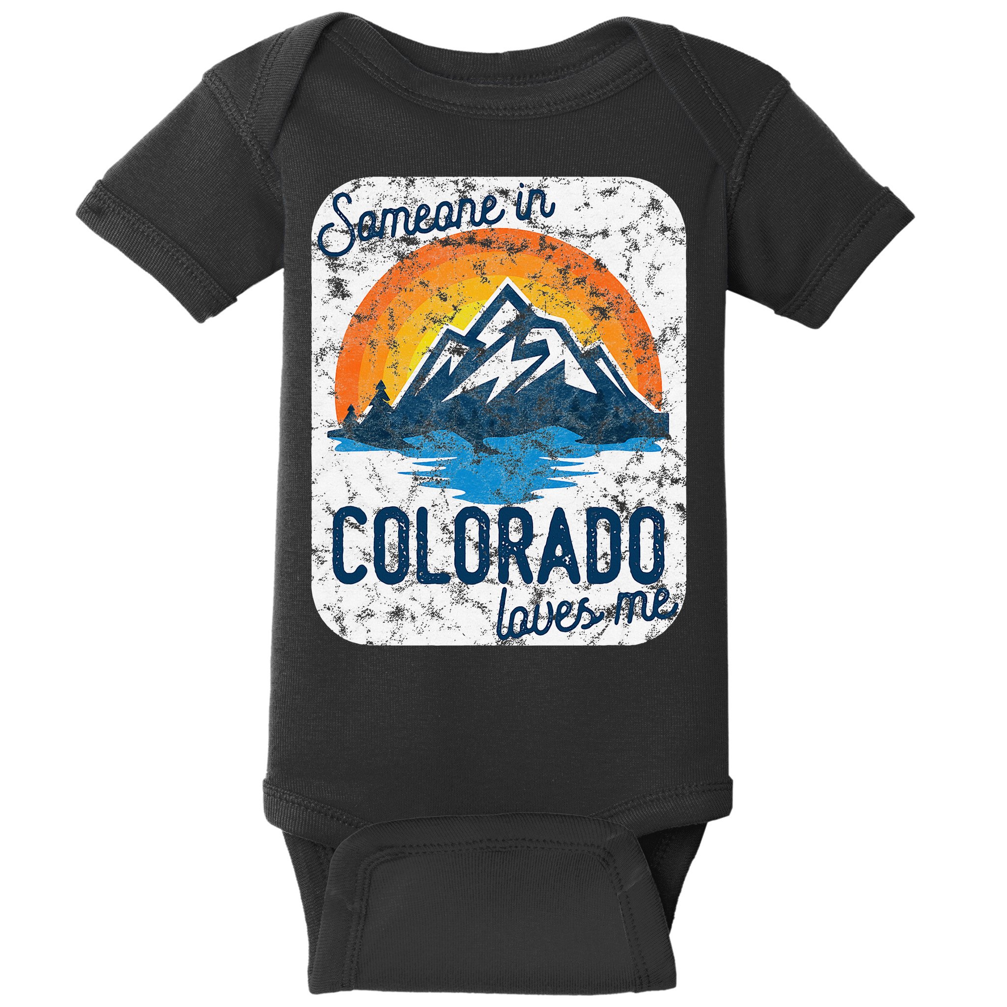Someone In Colorado Loves Me Baby Bodysuit