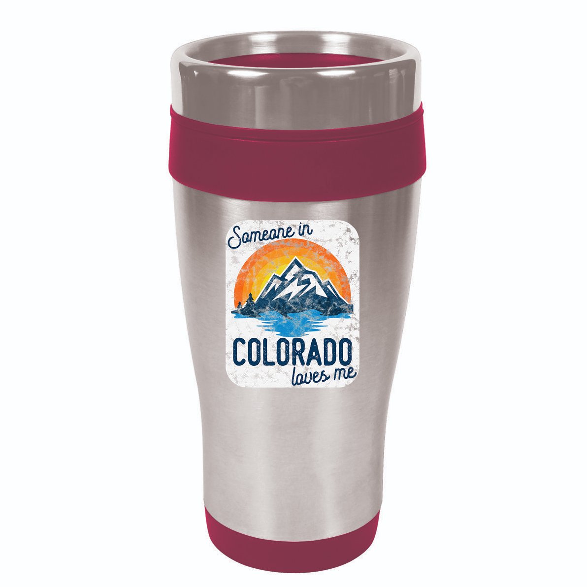 Someone In Colorado Loves Me 16oz Travel Tumbler