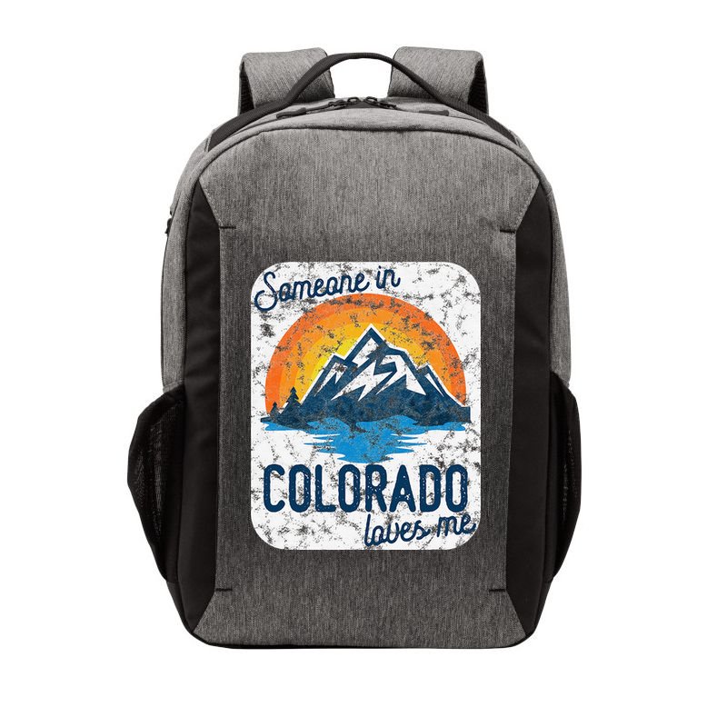 Someone In Colorado Loves Me Vector Backpack