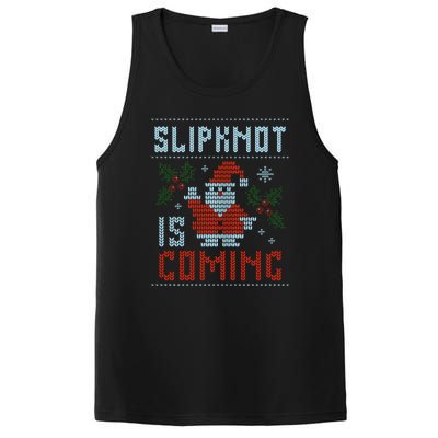 Santa Is Coming PosiCharge Competitor Tank