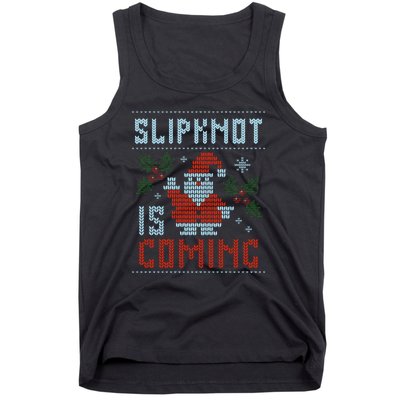 Santa Is Coming Tank Top