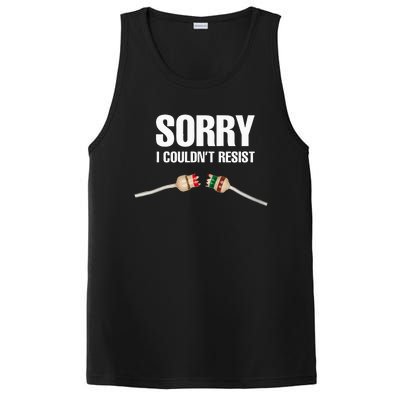 Sorry I couldn't resist Fun Electrical Engineer Electrician PosiCharge Competitor Tank