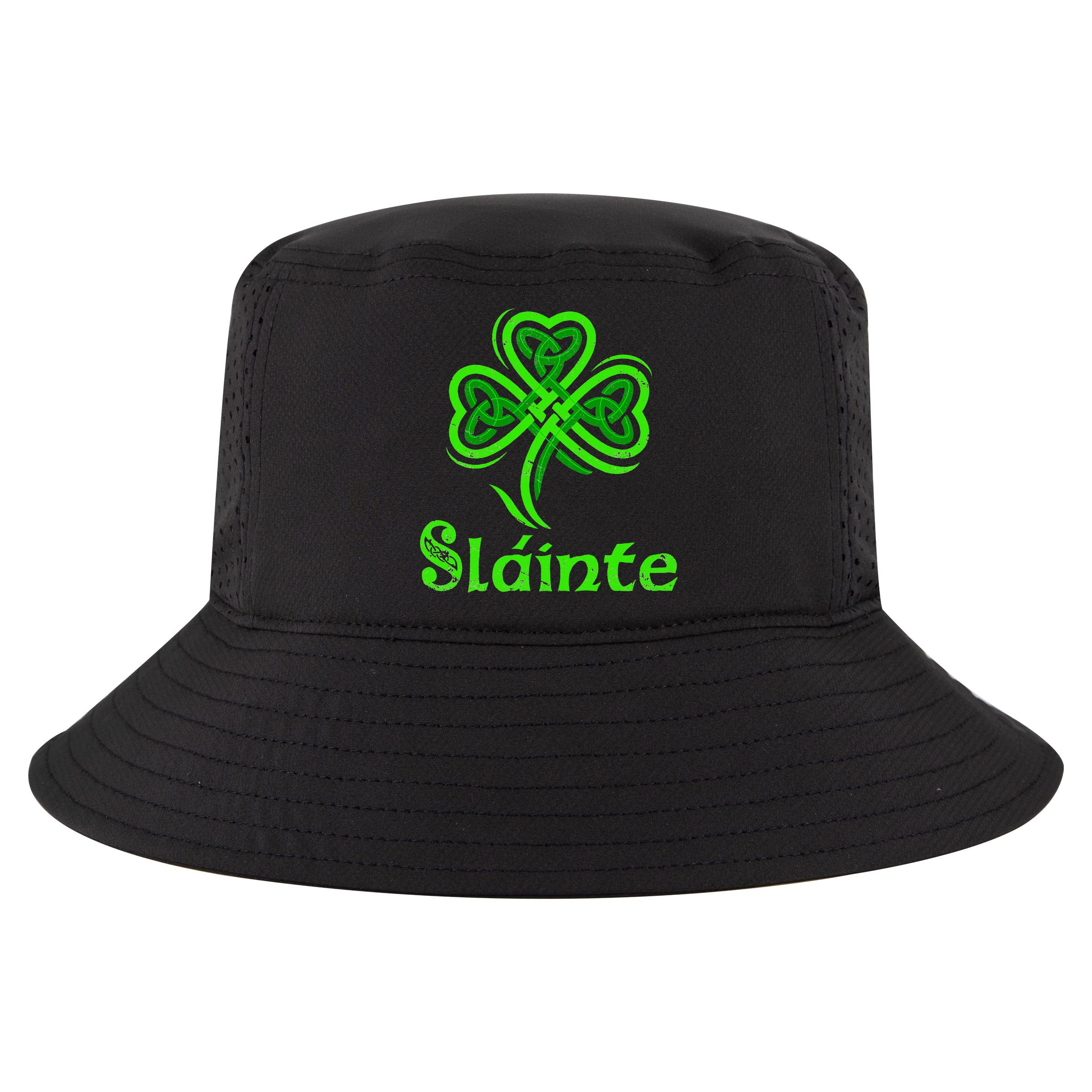Slainte Irish Cheers Good Health St Patricks Day Slainte Cool Comfort Performance Bucket Hat
