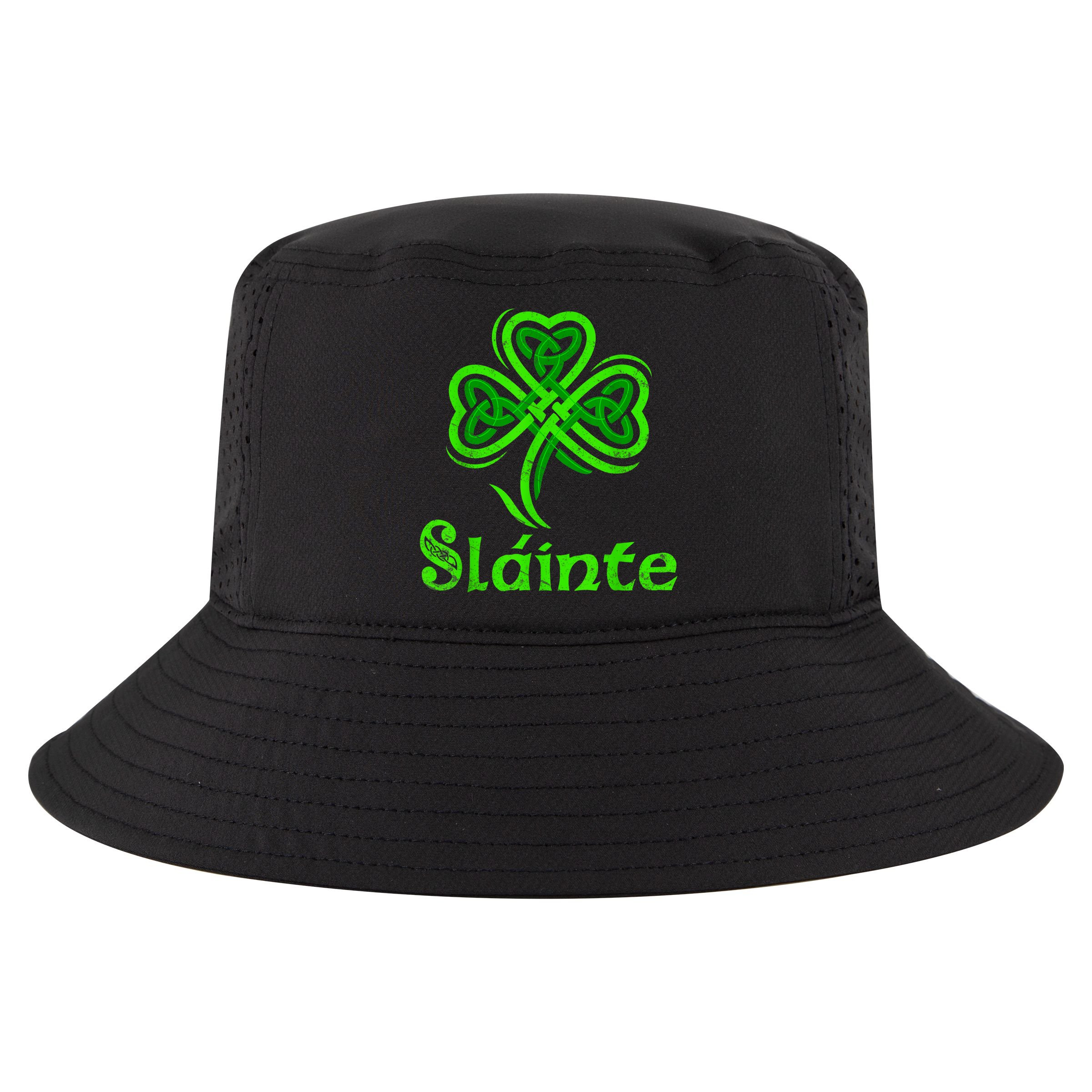 Slainte Irish Cheers Good Health St Patricks Day Slainte Cool Comfort Performance Bucket Hat