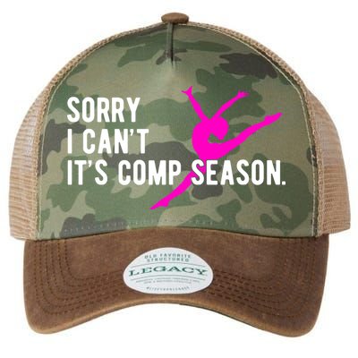 Sorry I CanT Comp Season Cheer Comp Dance Dancing Legacy Tie Dye Trucker Hat