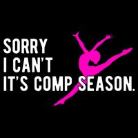 Sorry I CanT Comp Season Cheer Comp Dance Dancing 7-Panel Snapback Hat