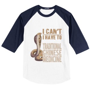 Sorry I Cant I Have To Attend Traditional Chinese Medicine Great Gift Baseball Sleeve Shirt