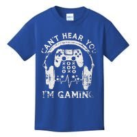 Sorry I Can't Hear You I'm Gaming Vintage Gamer Kids T-Shirt