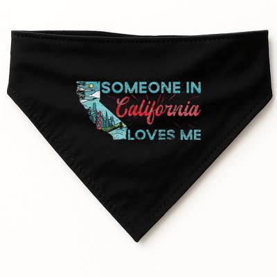 Someone In California Loves Me California USA-Made Doggie Bandana