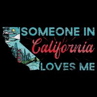 Someone In California Loves Me California City Backpack