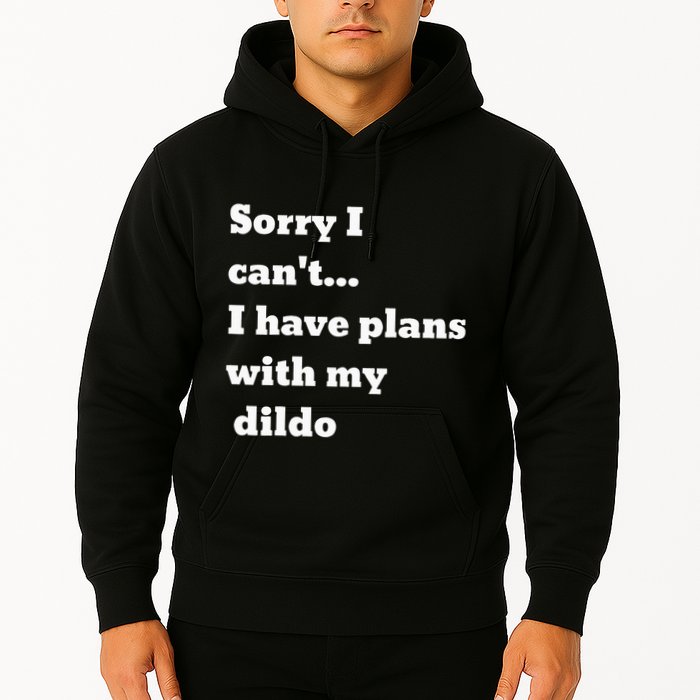 Sorry I CanT. I Have Plans With My Dildo Hoodie