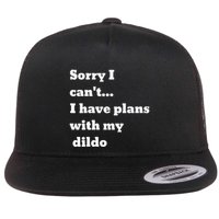 Sorry I CanT. I Have Plans With My Dildo Flat Bill Trucker Hat