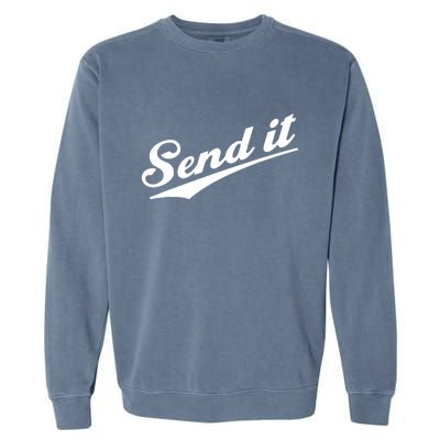 Sent It Classic Logo Garment-Dyed Sweatshirt