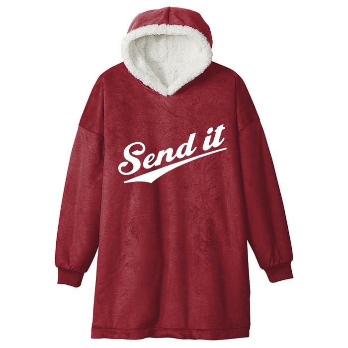 Sent It Classic Logo Hooded Wearable Blanket