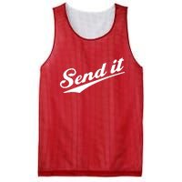 Sent It Classic Logo Mesh Reversible Basketball Jersey Tank