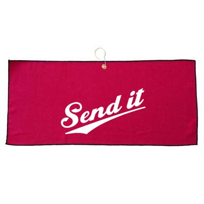 Sent It Classic Logo Large Microfiber Waffle Golf Towel