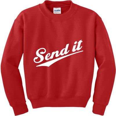 Sent It Classic Logo Kids Sweatshirt