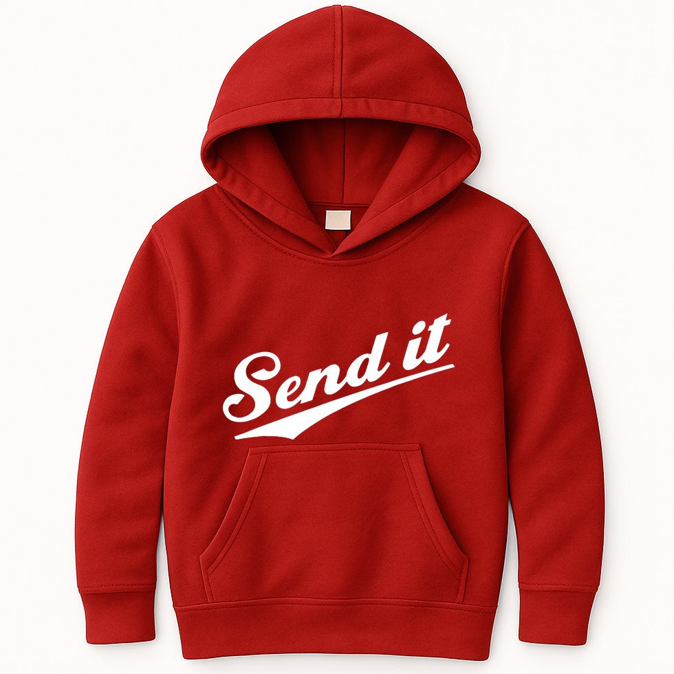 Sent It Classic Logo Kids Hoodie