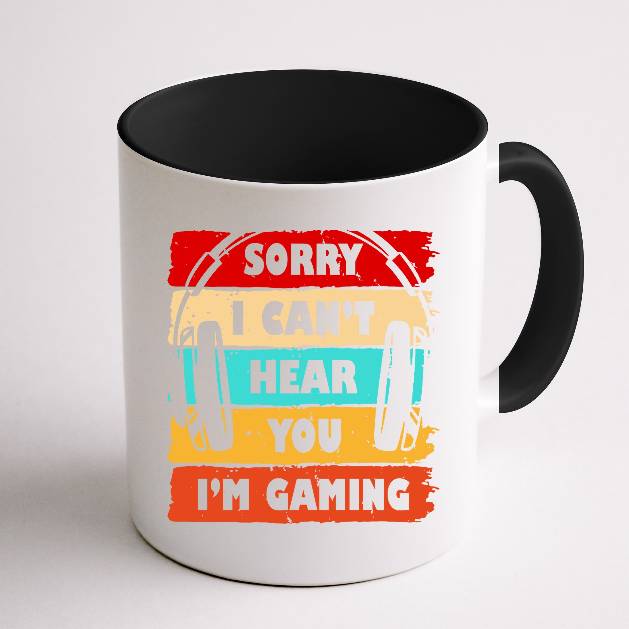 Sorry I Can't Hear You I'm Gaming Retro Mug