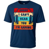 Sorry I Can't Hear You I'm Gaming Retro Performance Shirt