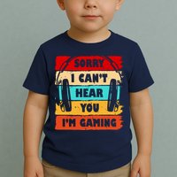Sorry I Can't Hear You I'm Gaming Retro Toddler T-Shirt