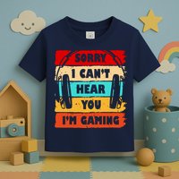 Sorry I Can't Hear You I'm Gaming Retro Toddler T-Shirt