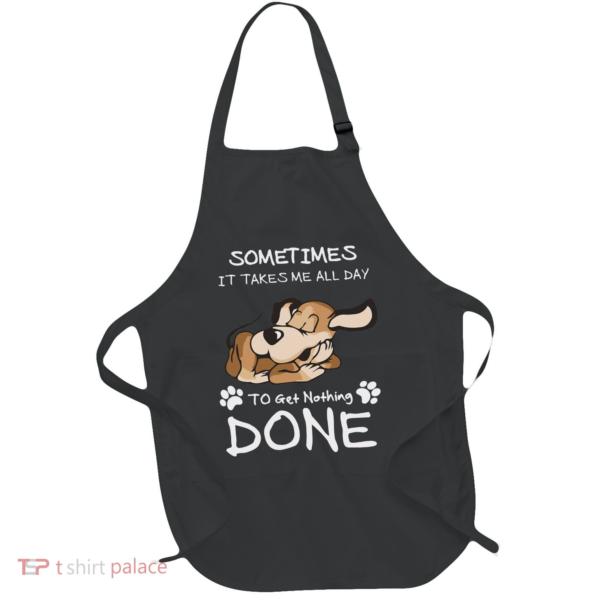Sorry I Can't It's Tech Week Full-Length Apron With Pockets