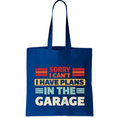 Sorry I Cant I Have Plans In The Garage Funny Saying Dad Fa Cool Gift Bag