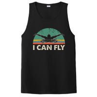 Swimming I Can Fly vintage team coach PosiCharge Competitor Tank