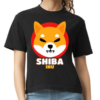 Shiba Inu Coin Crypto Token Cryptocurrency Wallet Shiba Army Comfort Colors Boxy T-Shirt