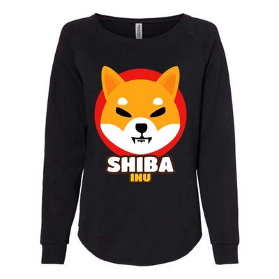 Shiba Inu Coin Crypto Token Cryptocurrency Wallet Shiba Army Womens California Wash Sweatshirt