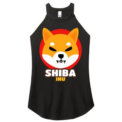Shiba Inu Coin Crypto Token Cryptocurrency Wallet Shiba Army Women's Perfect Tri Rocker Tank