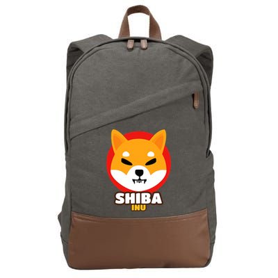 Shiba Inu Coin Crypto Token Cryptocurrency Wallet Shiba Army Cotton Canvas Backpack