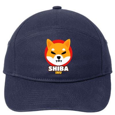 Shiba Inu Coin Crypto Token Cryptocurrency Wallet Shiba Army 7-Panel Snapback Hat