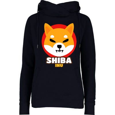 Shiba Inu Coin Crypto Token Cryptocurrency Wallet Shiba Army Womens Funnel Neck Pullover Hood