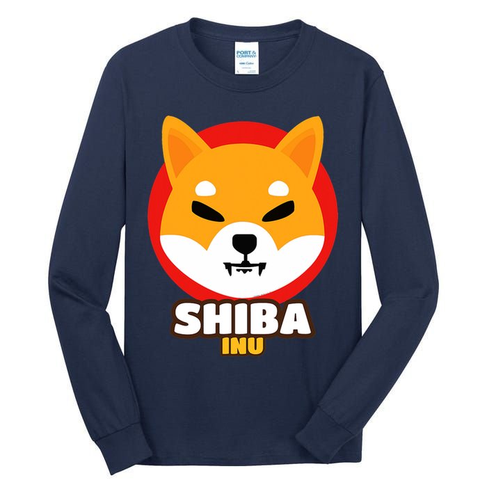 Shiba Inu Coin Crypto Token Cryptocurrency Wallet Shiba Army Tall Long Sleeve T-Shirt