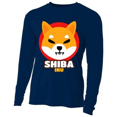 Shiba Inu Coin Crypto Token Cryptocurrency Wallet Shiba Army Cooling Performance Long Sleeve Crew