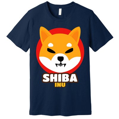 Shiba Inu Coin Crypto Token Cryptocurrency Wallet Shiba Army Premium T-Shirt