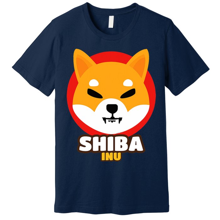 Shiba Inu Coin Crypto Token Cryptocurrency Wallet Shiba Army Premium T-Shirt