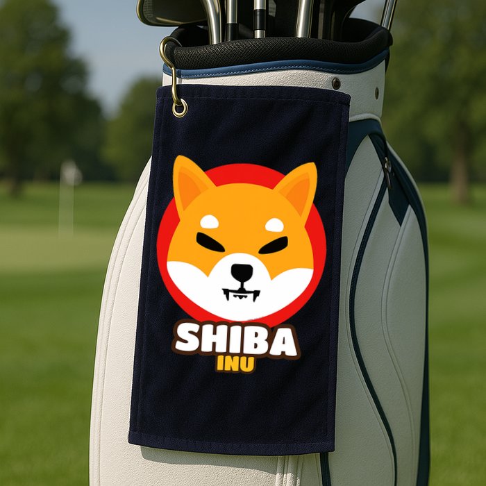 Shiba Inu Coin Crypto Token Cryptocurrency Wallet Shiba Army Golf Towel