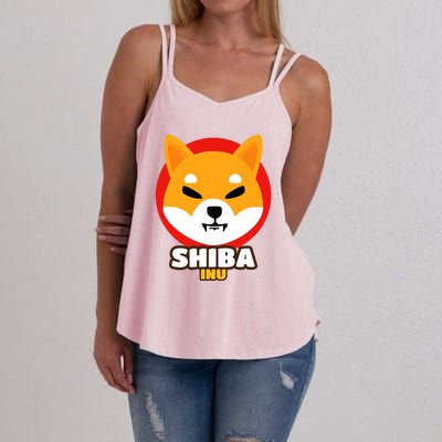 Shiba Inu Coin Crypto Token Cryptocurrency Wallet Shiba Army Women's Strappy Tank