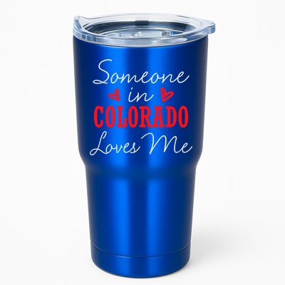 Someone In Colorado Loves Me Relationship Couple Gift Tumbler