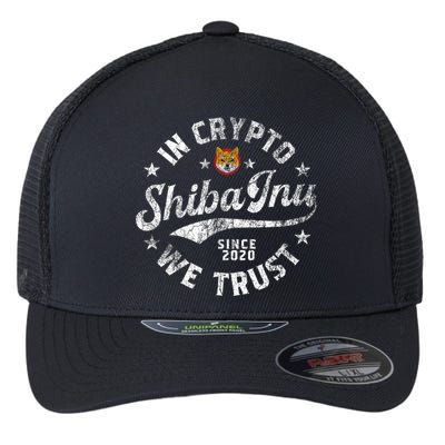Shiba Inu Coin In Crypto We Trust Token Crypto Flexfit Unipanel Trucker Cap