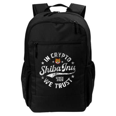 Shiba Inu Coin In Crypto We Trust Token Crypto Daily Commute Backpack