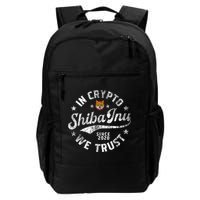 Shiba Inu Coin In Crypto We Trust Token Crypto Backpack